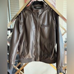 Faux leather jacket Members Only